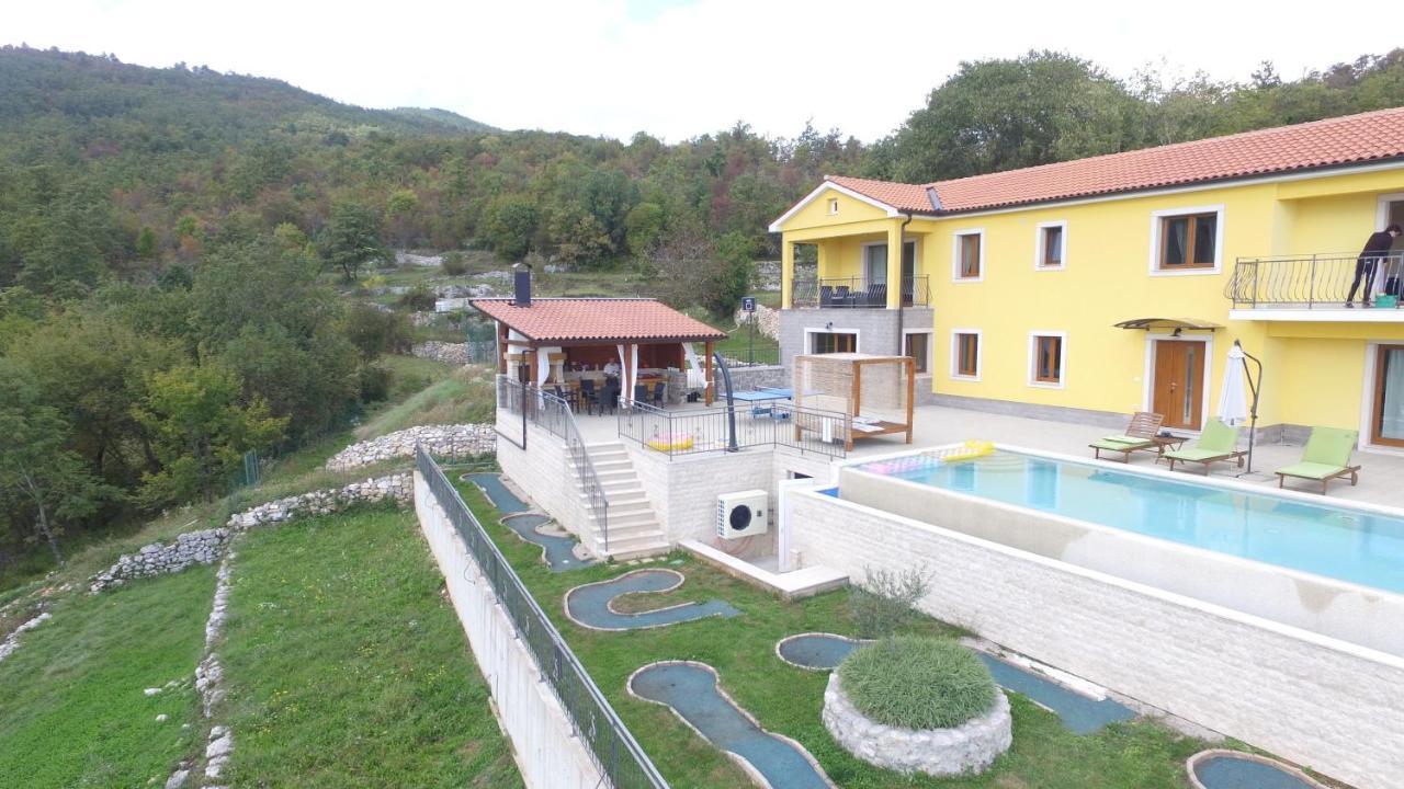 Villa Bambi Mošćenička Draga Exteriér fotografie